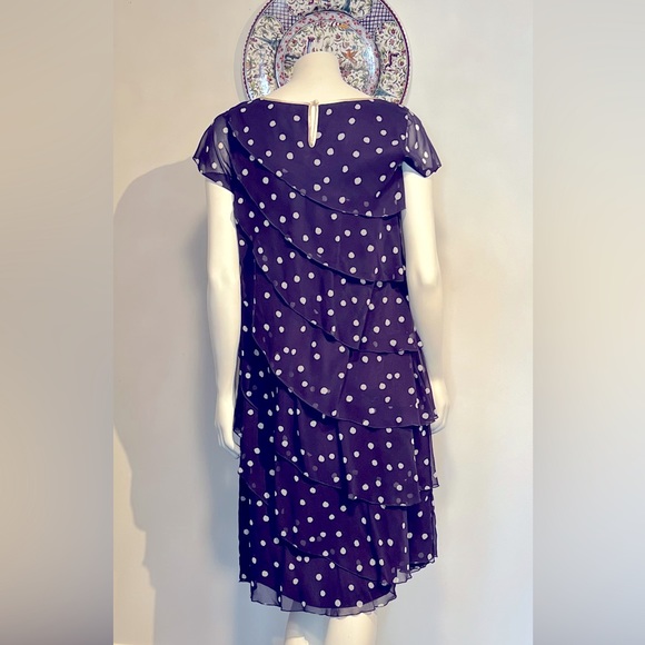 SOLD Jacques Vert designer cocktail dress. Size 12 - Picture 7 of 8